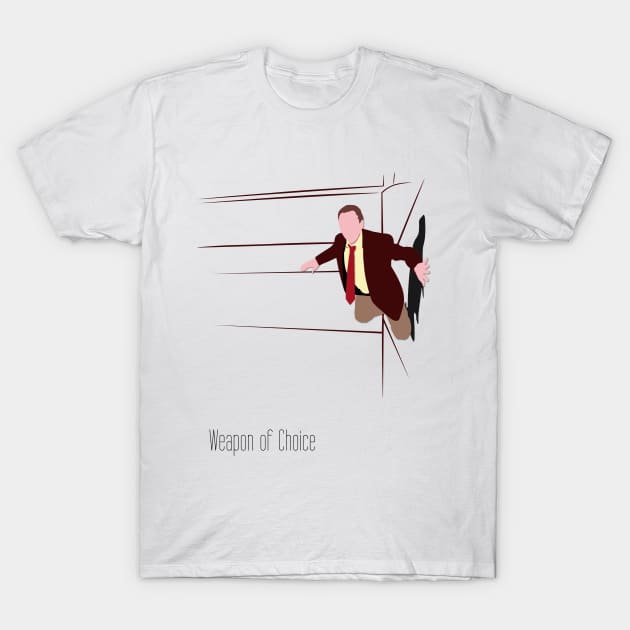 Weapon of Choice T-Shirt by OutlineArt